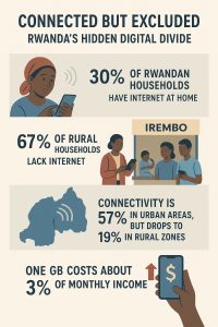Connected but excluded: Rwanda’s hidden digital divide