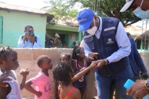 Une campagne de vaccination en Guinée-Bissau. Photo : OMS